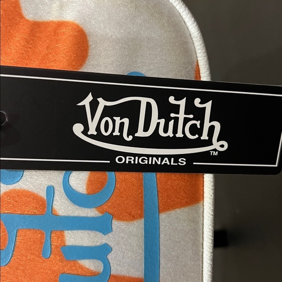 Von Dutch | “Orange Cow” Shoulder Bag & Removable Iconic Wrench Charm - Picture 5 of 9